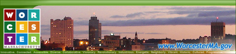 City of Worcester Skyline